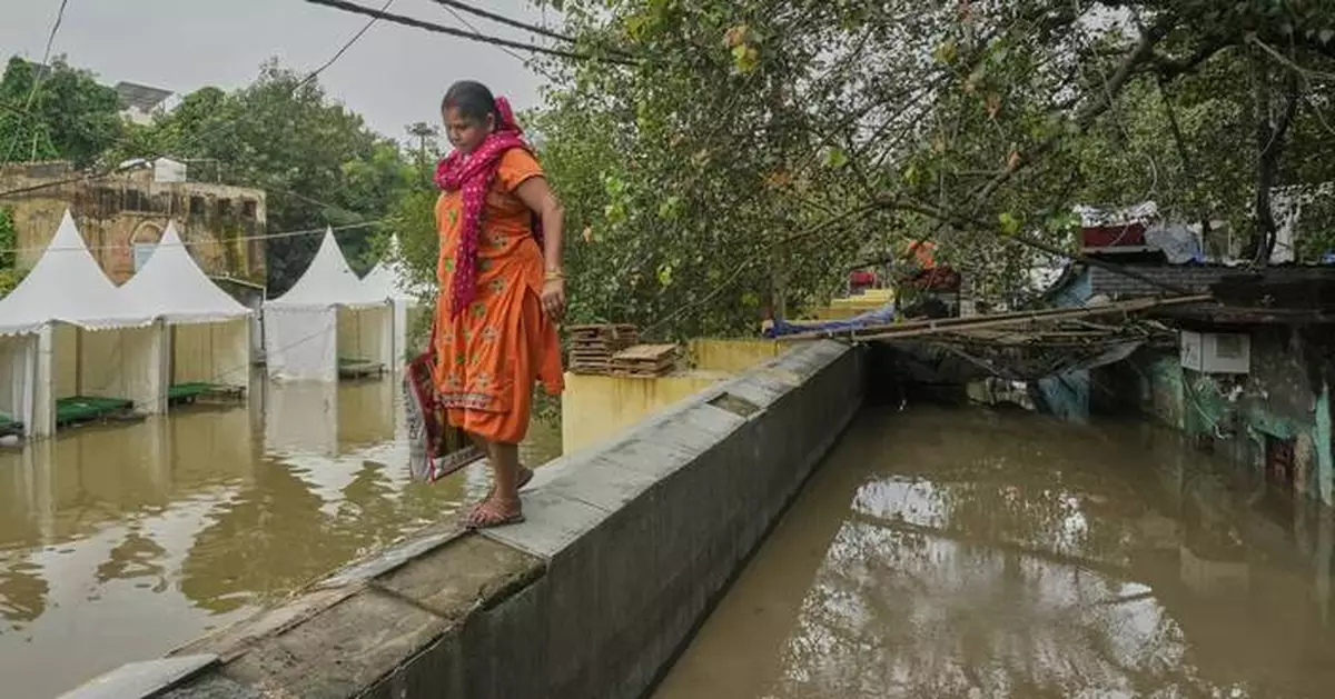 Photos show how one New Delhi family is coping after being displaced twice by floods