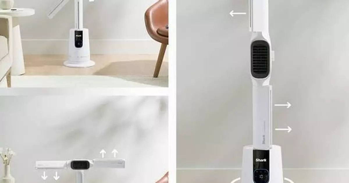 Shark Unveils TurboBlade™ Cool + Heat: A Powerful 2-in-1 Fan and Heater That Pivots and Transforms to Re-define Year-Round Comfort