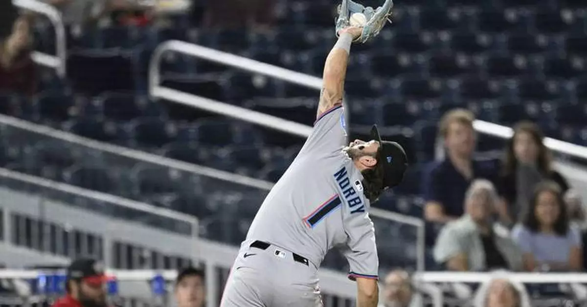 Marlins' Connor Norby sidelined again with quad strain, Kyle Stowers could return next week