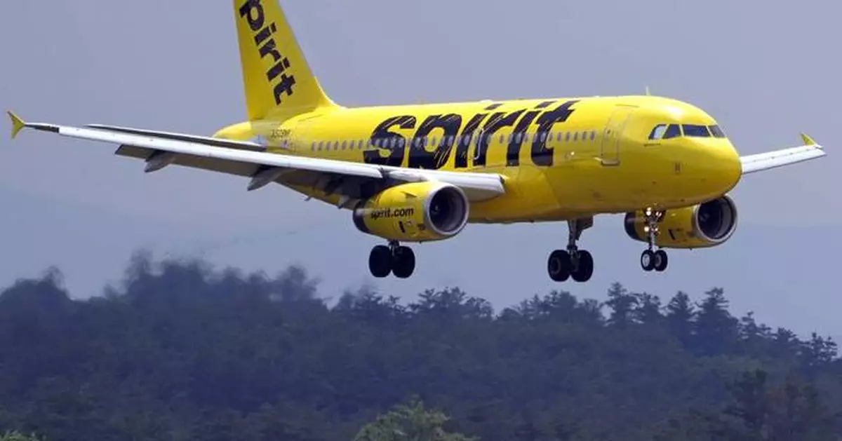 Spirit Airlines to furlough 1,800 flight attendants amid second bankruptcy