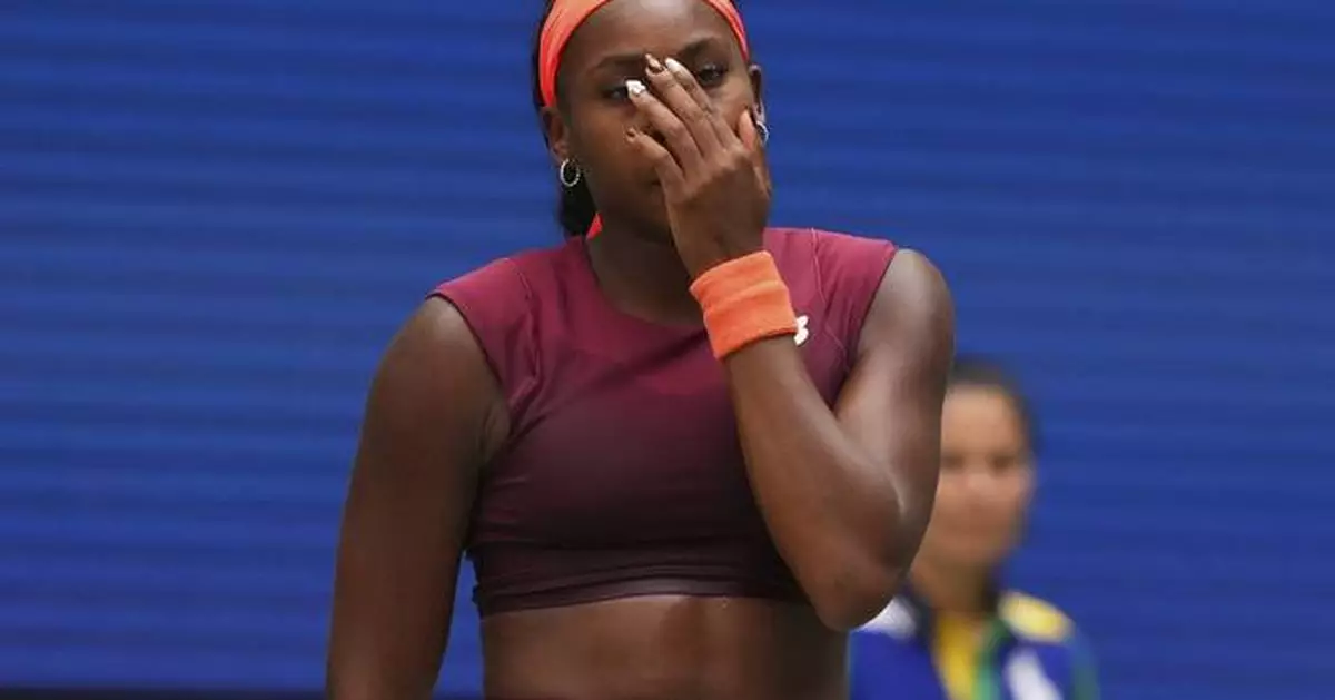 Coco Gauff is disappointed by her US Open loss to Naomi Osaka but won't let it crush her