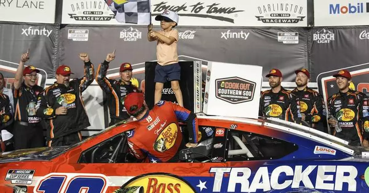 Briscoe, JGR, Toyota all make big statements at Darlington Raceway to start the NASCAR playoffs