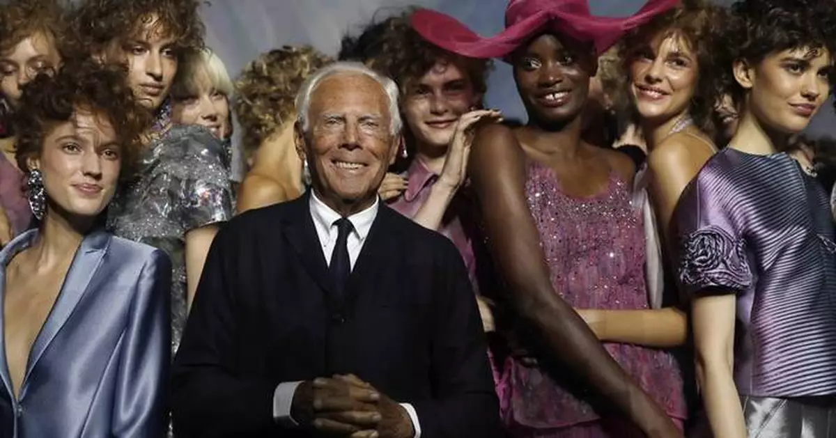 Giorgio Armani's fashion through the years, in photos