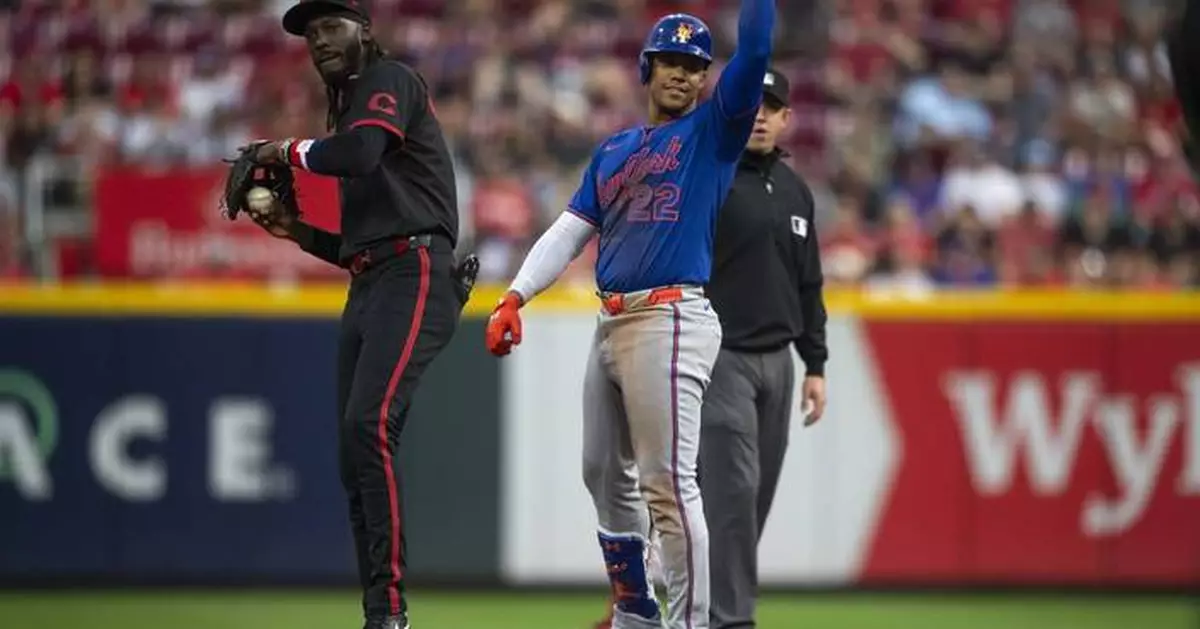 Díaz escapes in 9th inning as Mets hang on to beat Reds 5-4