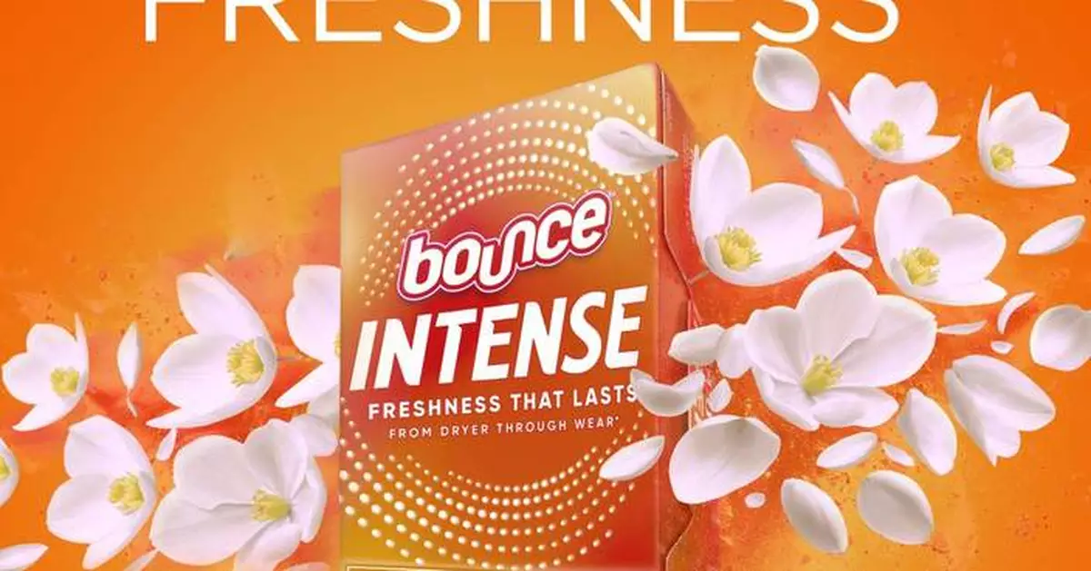 Iconic Laundry Care Brand, Bounce, Unveils New Bounce Intense Dryer Sheets With Freshness That Lasts For Up To Four Weeks