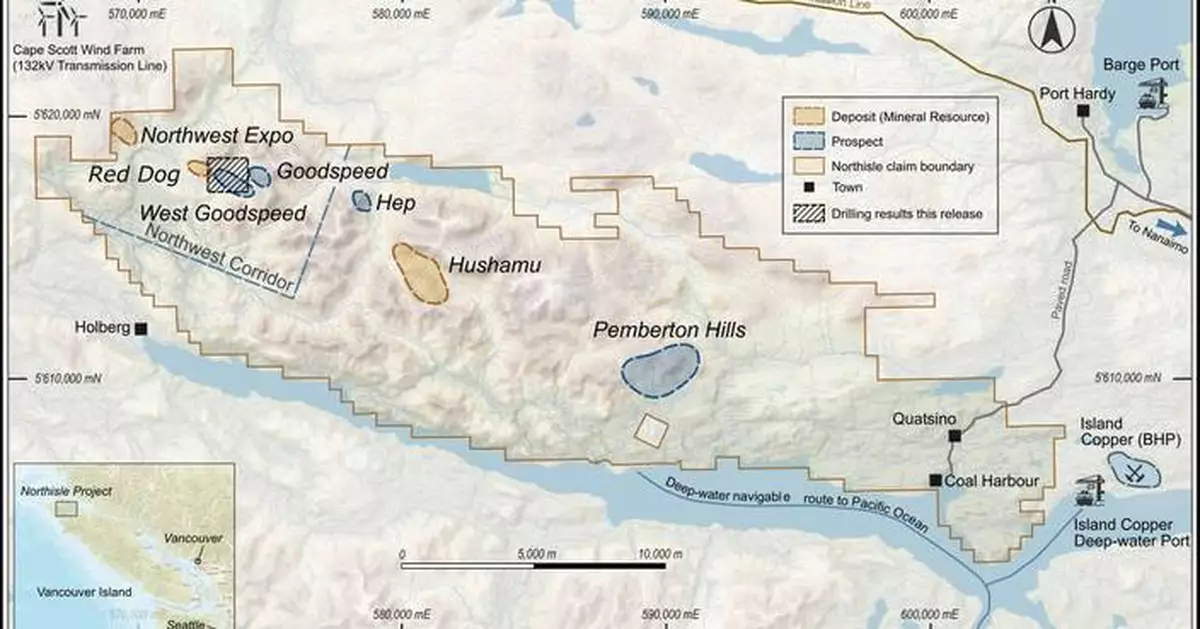 Northisle Reports Additional Results from 2025 Drilling at West Goodspeed at its North Island Project