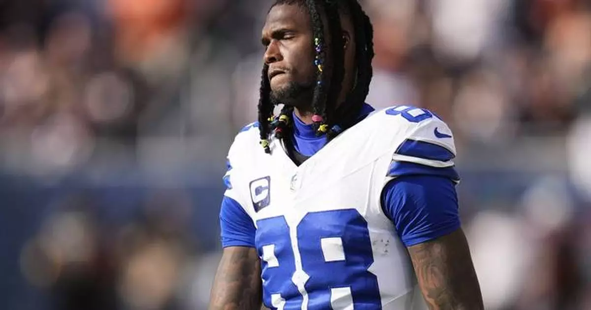 With CeeDee Lamb injuring his ankle, Cowboys' offense stalls in loss to Bears