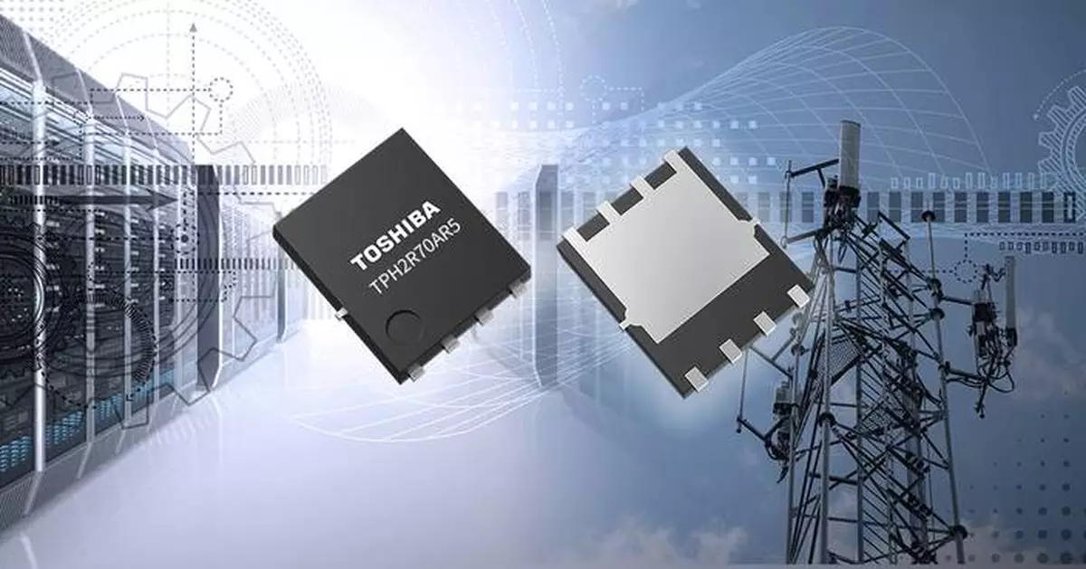 Toshiba Launches 100V N-Channel Power MOSFET with Its Latest Generation Process Technology[1] to Improve Efficiency in Switched-Mode Power Supplies for Industrial Equipment