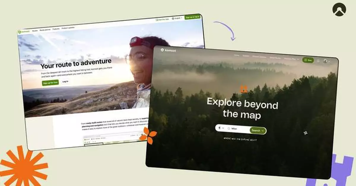 Komoot Unveils Modern Design as Part of Ambitious Product Roadmap