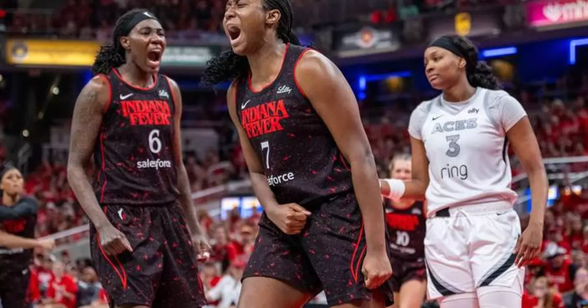 Aliyah Boston, Kelsey Mitchell lead Fever past Aces 90-83 to even series and set up decisive Game 5