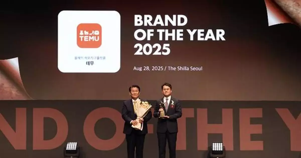 Temu Won Overseas E-Commerce Award in South Korea Brand Awards
