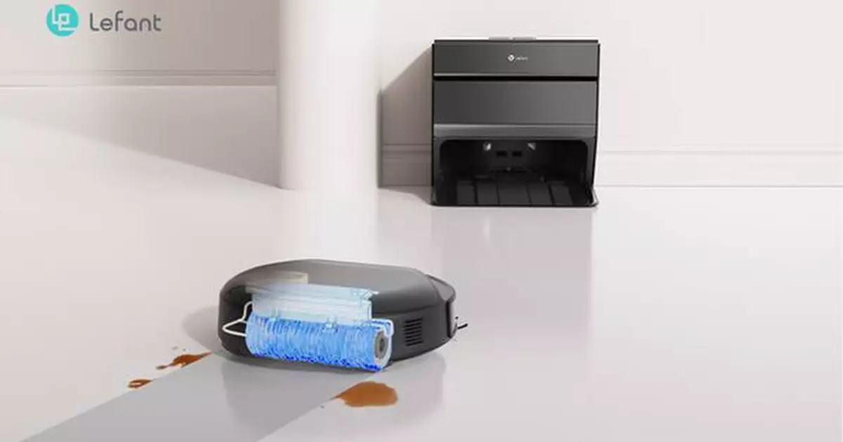Lefant Unveils M5 Robotic Vacuum at IFA 2025: Combining Compact Design with Instant Self-Cleaning Roller Mopping Technology