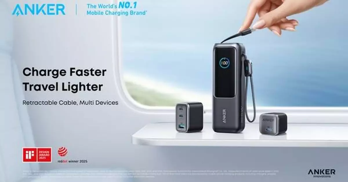 Anker Unveils Six Ultra-Portable Products, Delivering Faster Charging, Lighter Travels