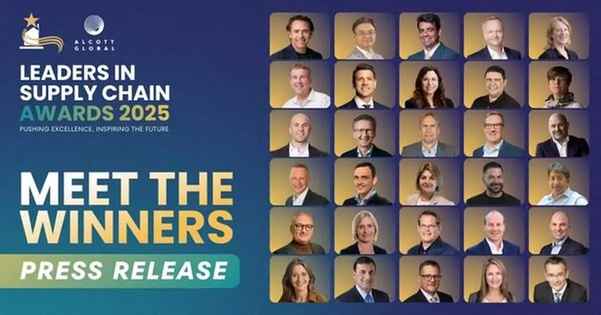 Alcott Global Reveals Top 30 Supply Chain Leaders of 2025