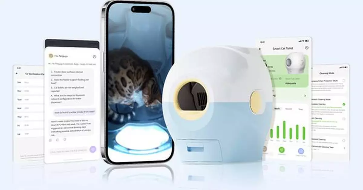 Meet petgugu's World's First Self-Flushing Smart Cat Toilet at IFA: Redefining Hygiene and Health for Pet Families