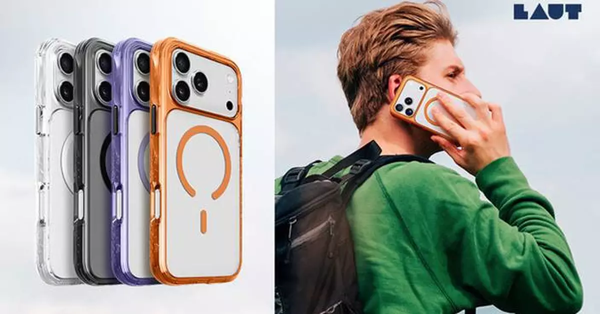 Crystal Matter X by LAUT -- Clear Strength for Your iPhone 17