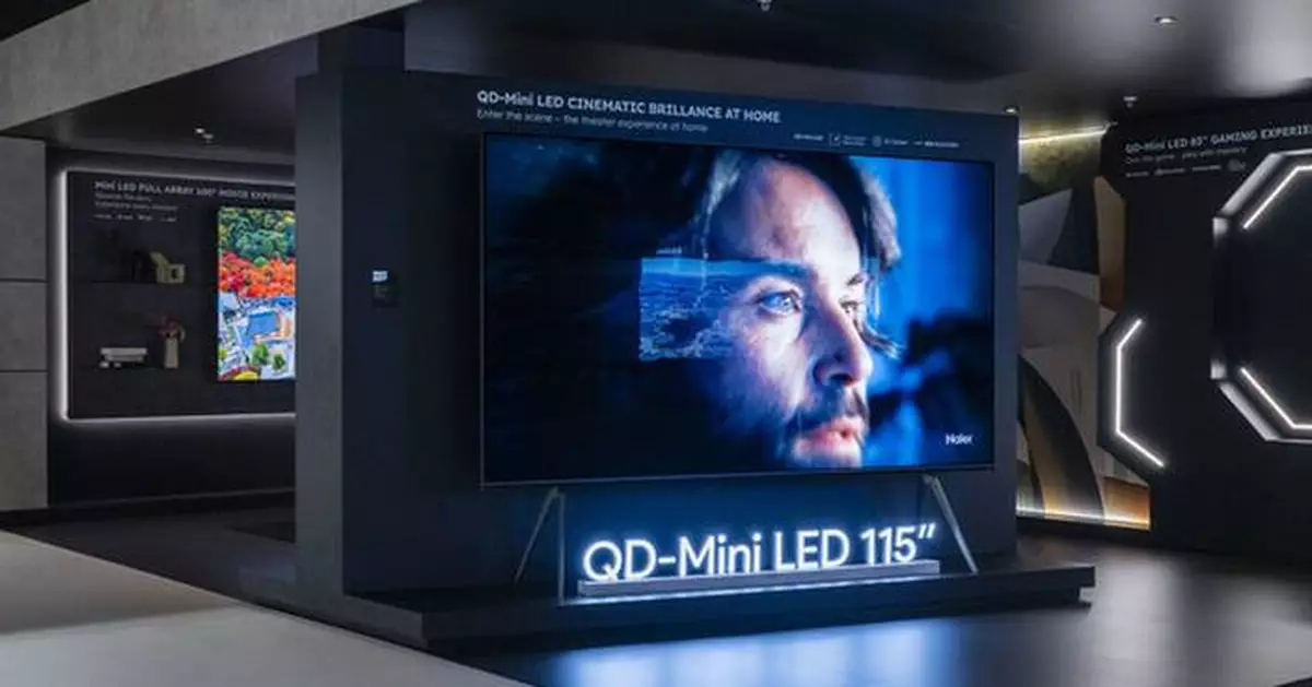 Haier TV Presents New Flagship Series at IFA 2025: Big Screens with AI-Powered Immersive Experience