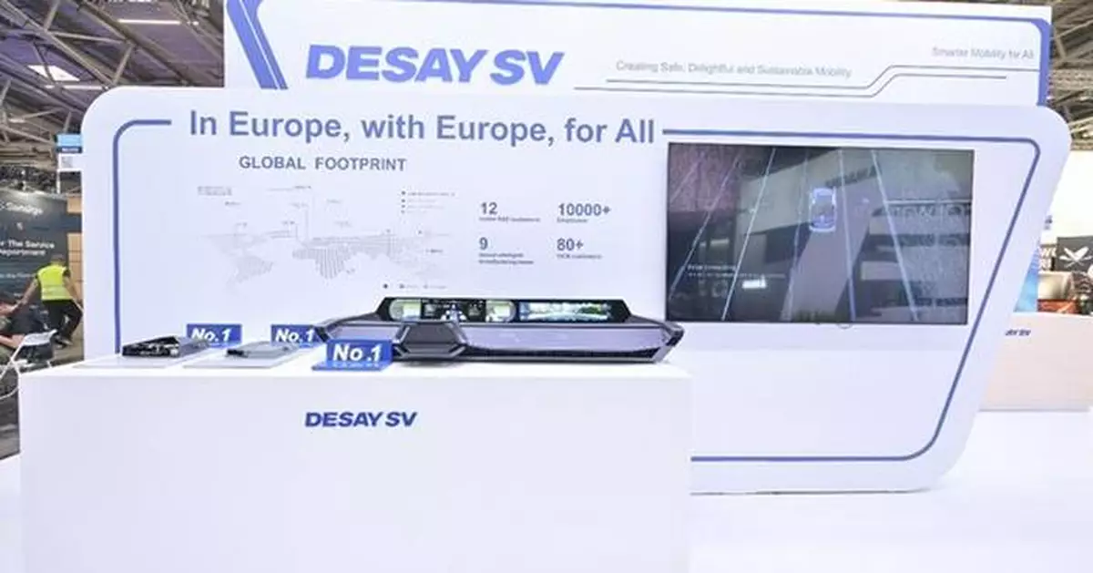 Desay SV Shines at IAA Mobility with "In Europe, with Europe, for All" Concept