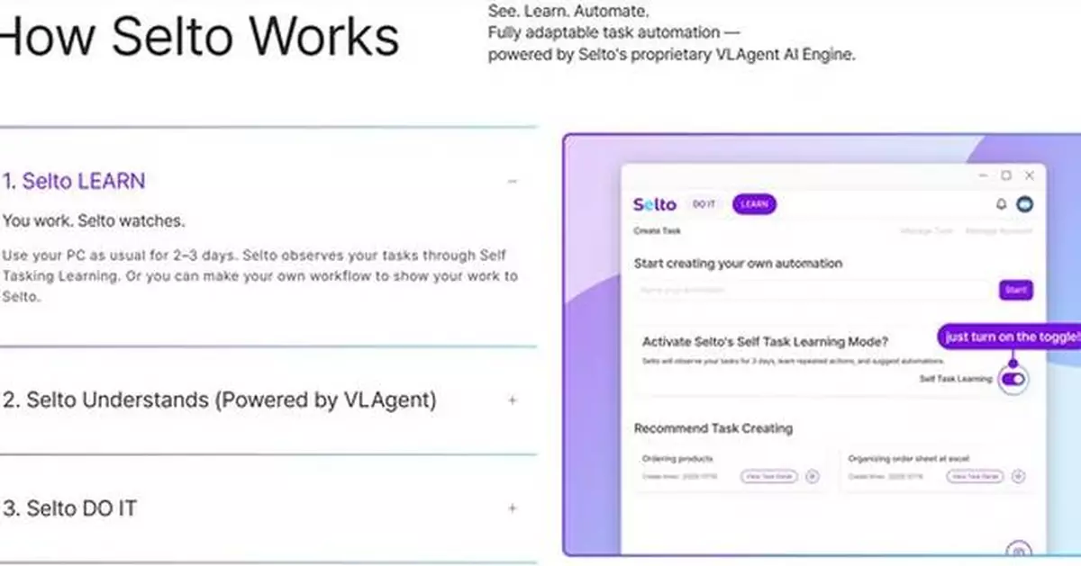 INFOFLA Challenges Global Giants with 'Selto,' a Secure On-Premises AI Agent for Enterprise Automation - and Prepares to Launch Consumer AI Service