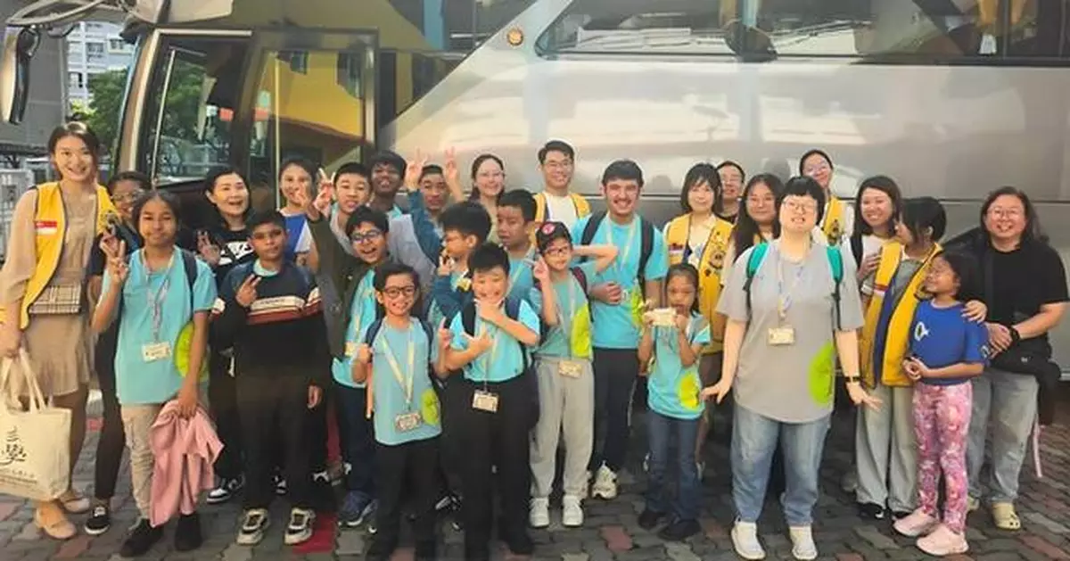 Lions Club of Singapore Lotusia partnered with MINDS to bring inclusive cinema experience to 15 children with intellectual disabilities
