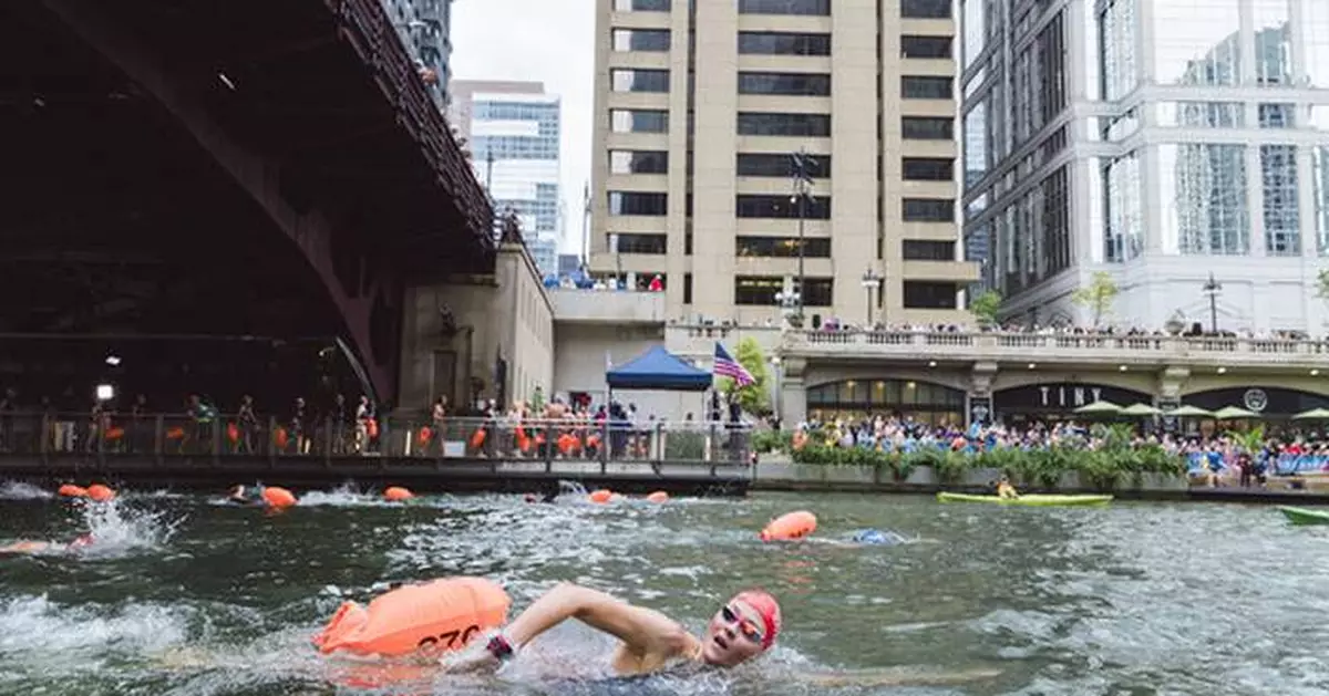 CHICAGO RIVER SWIM MAKES HISTORIC RETURN AFTER NEARLY A CENTURY