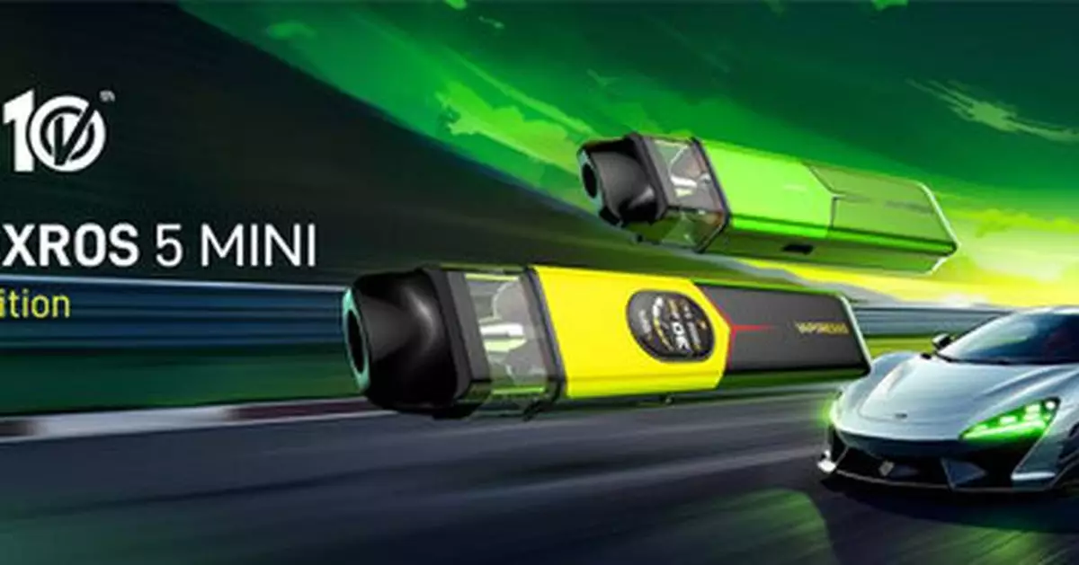 VAPORESSO's Decade of Innovation: Elevating Vaping Aesthetics with the XROS 5 Series Special Edition
