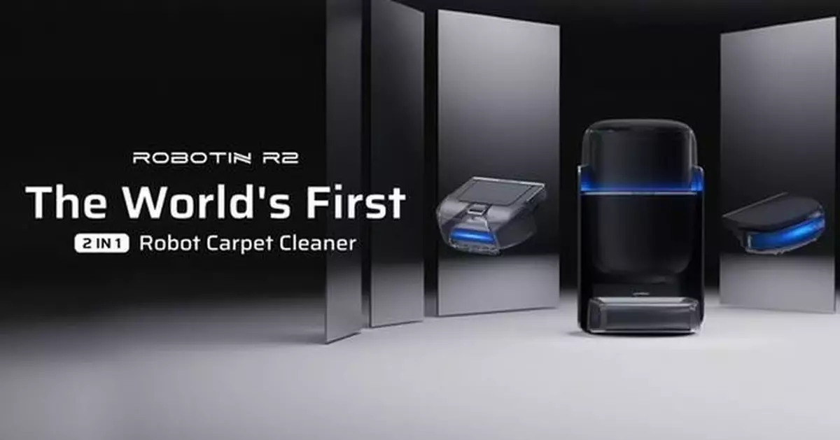Robotin to Redefine Home Cleaning with R2, The World's First Robot Carpet Cleaner