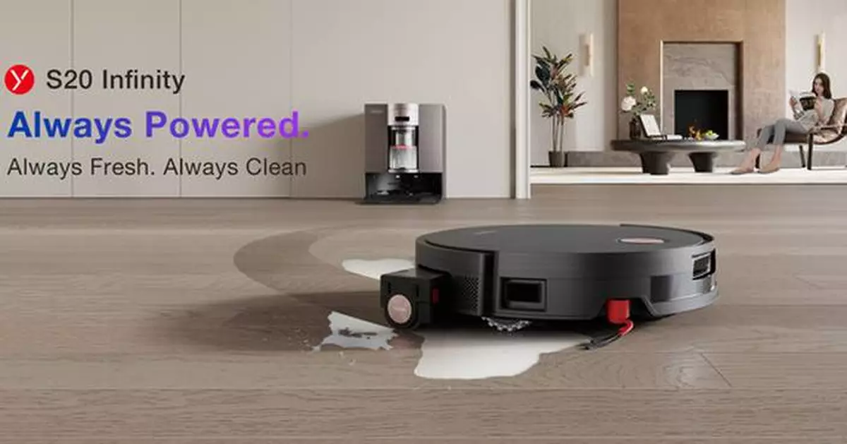 YEEDI launches S20 Infinity: Unbeatable Battery Life Meets Evolved Cleaning Technology