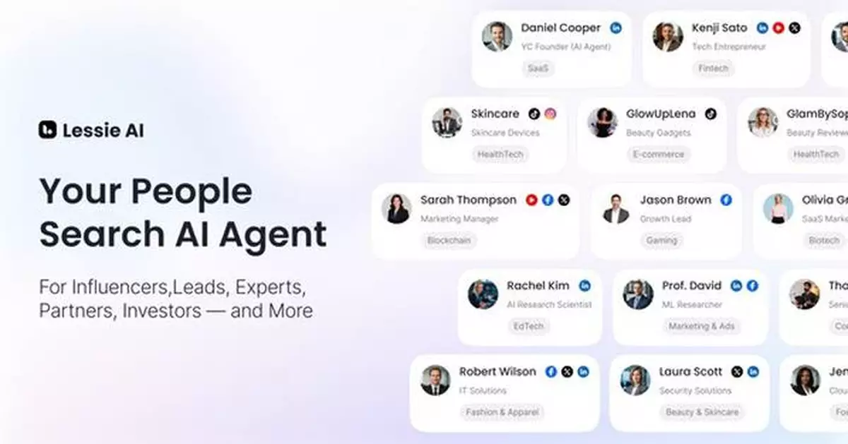 Lessie AI Debuts as the World's First Multi-Scenario People Search AI Agent