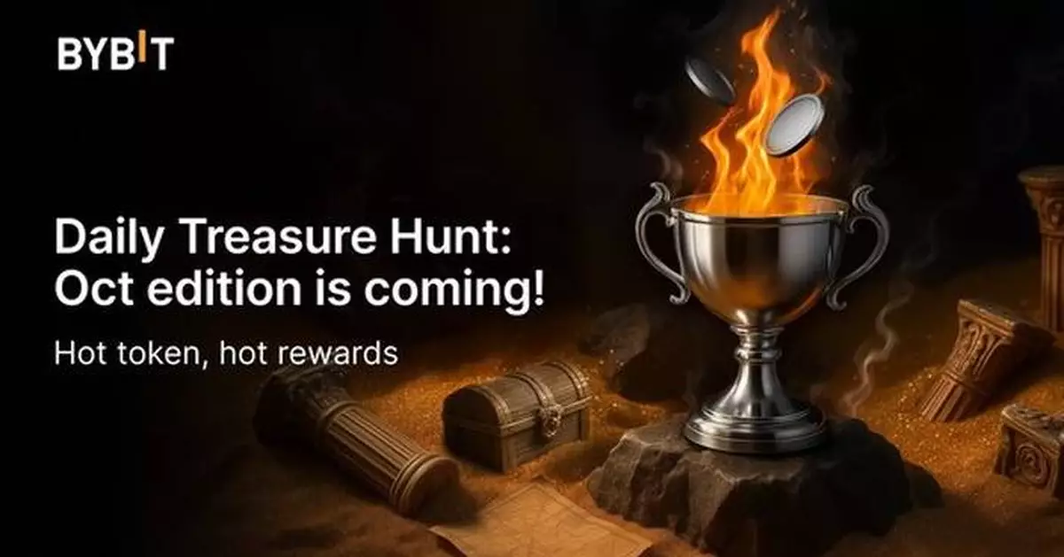 Bybit Brings Back Daily Treasure Hunt With October's "Hot Token Rush"