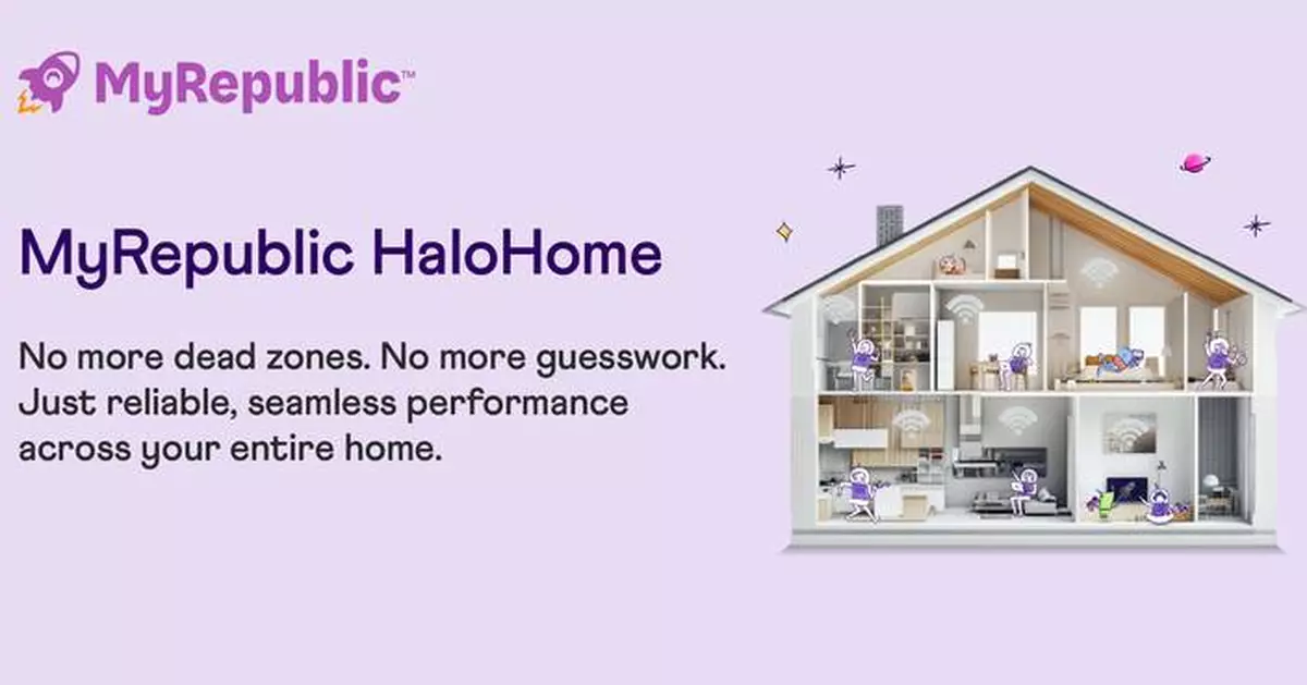 MyRepublic Unveils HaloHome: The Bespoke Home Network and IT Solutions For Homes Beyond Standard Wi-Fi and IT Needs