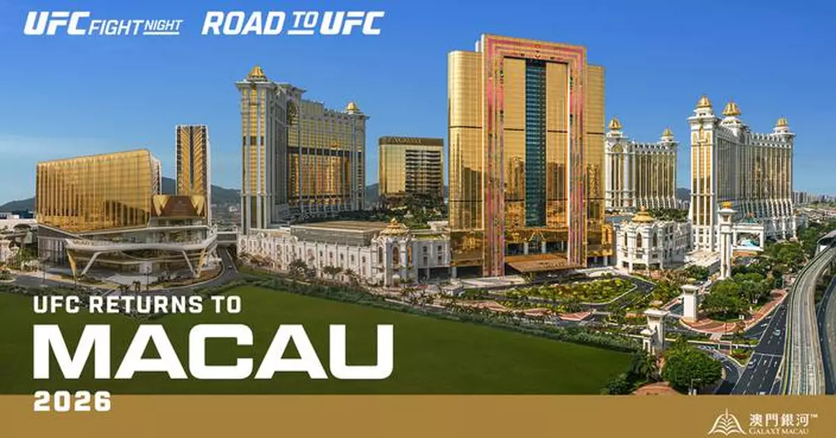 Galaxy Macau and UFC® Announce Multi-Event Strategic Partnership Agreement To Bring Three UFC Events to Galaxy Arena