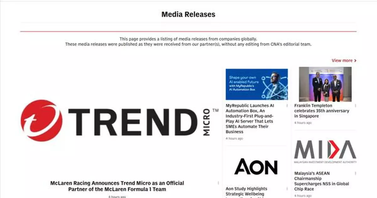 Media OutReach Newswire Strengthens Press Release Distribution Network in Singapore and Southeast Asia