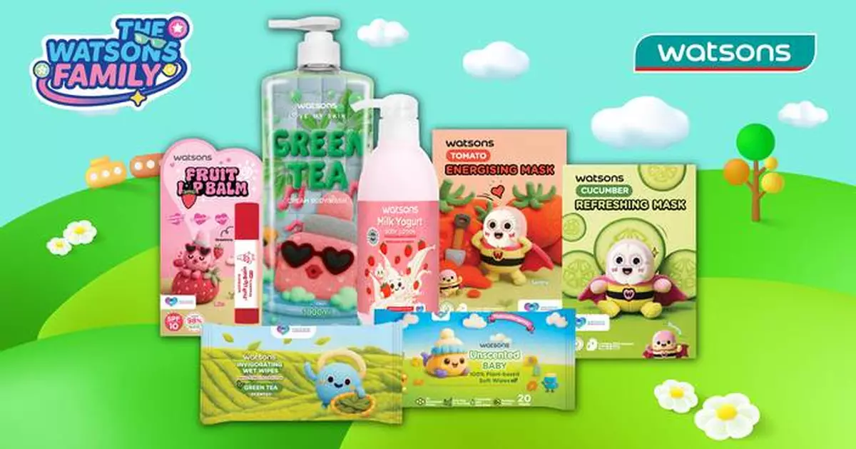 Watsons Launches Exclusive IP "The Watsons Family"  Across Asia to Drive Customer Engagement &amp; Brand Loyalty