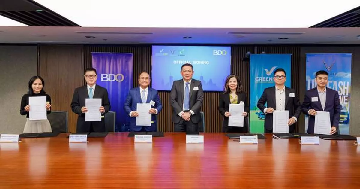 VinFast Philippines, V-Green, and Green GSM Philippines seal strategic partnership with BDO Unibank to drive e-mobility in the Philippines