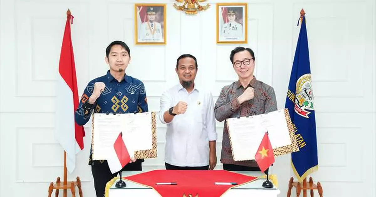 South Sulawesi governor witnesses Vingroup's MOU with regional-owned enterprise for mega project