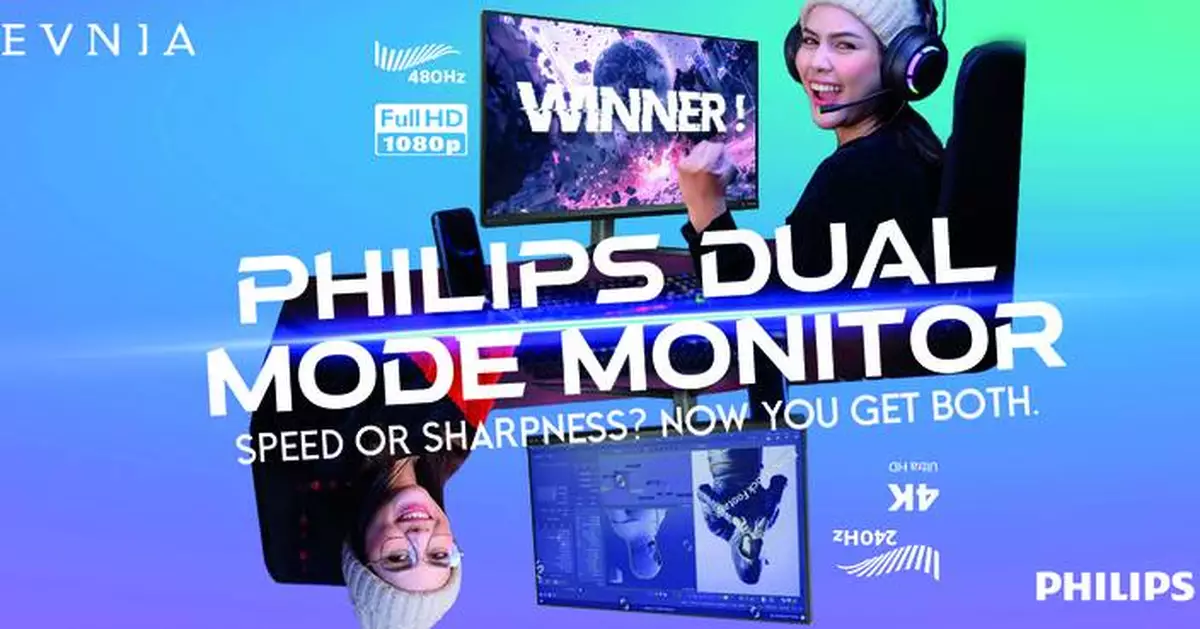 One Monitor, Two Game Modes: Introducing the Philips Evnia 27M2N5800P