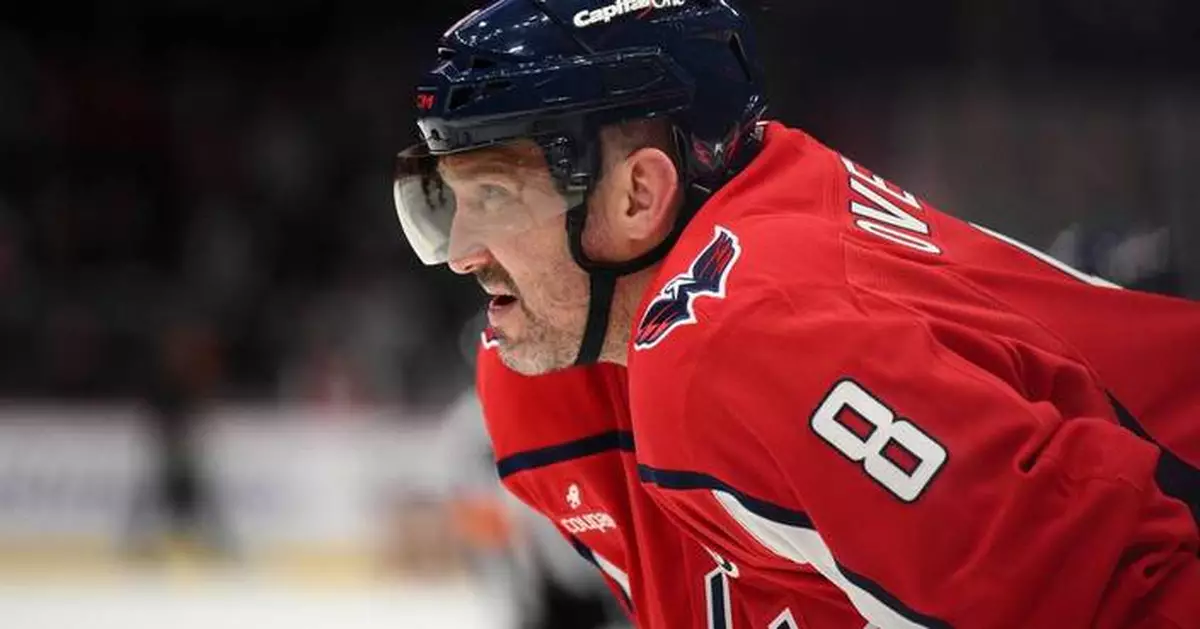 Alex Ovechkin is ready for his 21st season in Washington and his first after turning 40