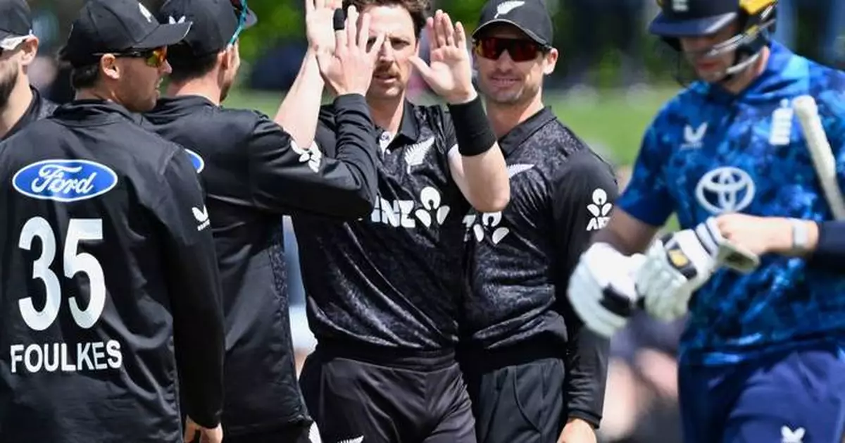 Harry Brook makes 135 but England's Ashes stars struggle in the first ODI against New Zealand