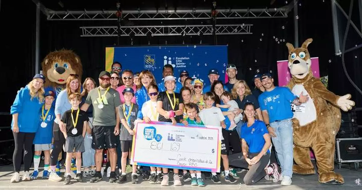 Record-Breaking Edition for the RBC Race for the Kids Benefitting the CHU Sainte-Justine Foundation