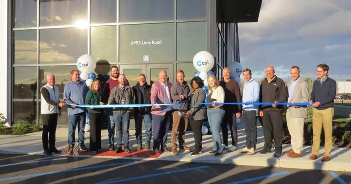 CPI Card Group® Celebrates Grand Opening of New Fort Wayne Production Facility on Oct. 23