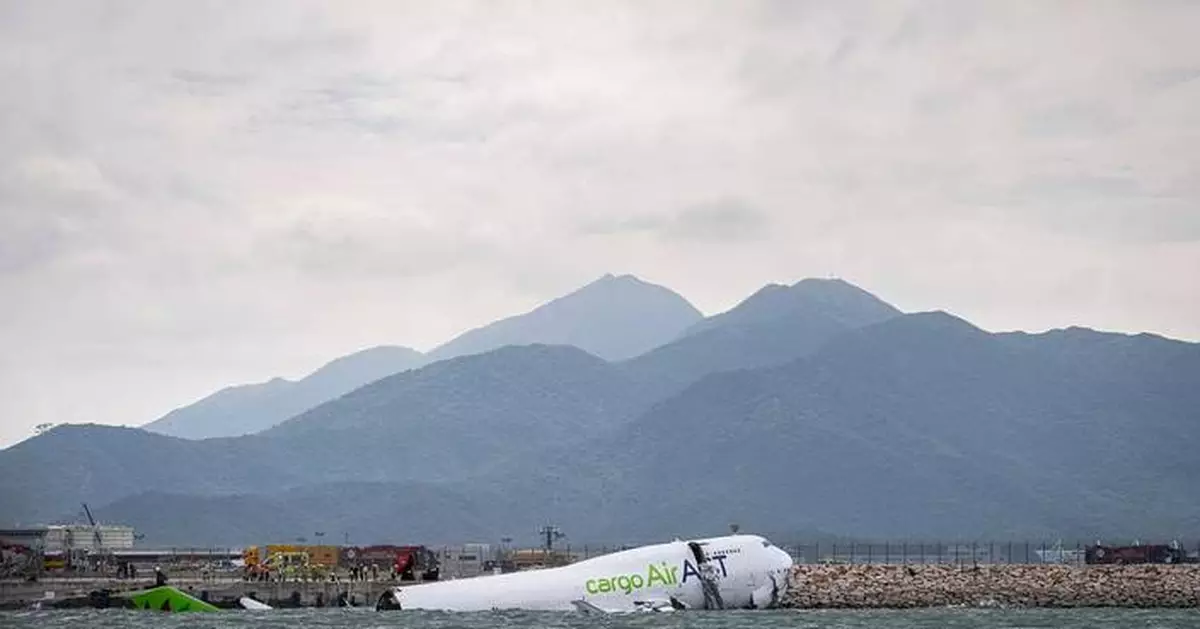 Hong Kong runway reopens after cargo plane crash, but it won't be used regularly for now