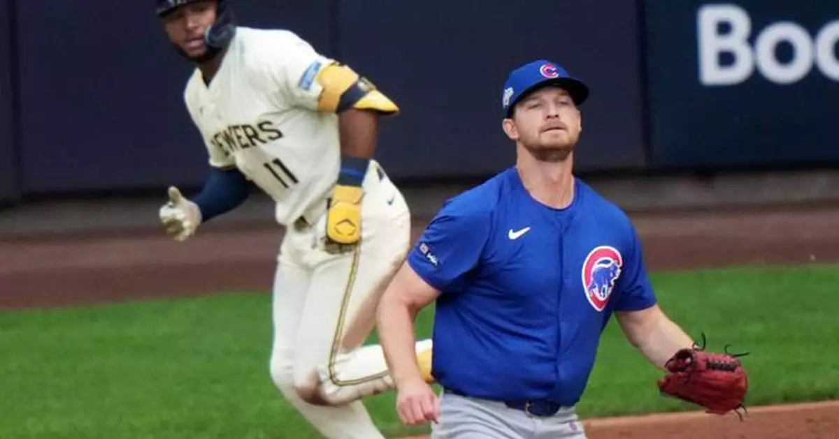 Fast start propels Brewers to 9-3 victory over Cubs in NLDS opener