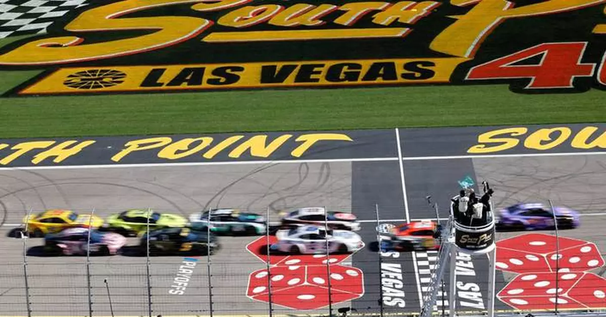 Tears of triumph: Denny Hamlin wins emotional race in Las Vegas, secures championship spot