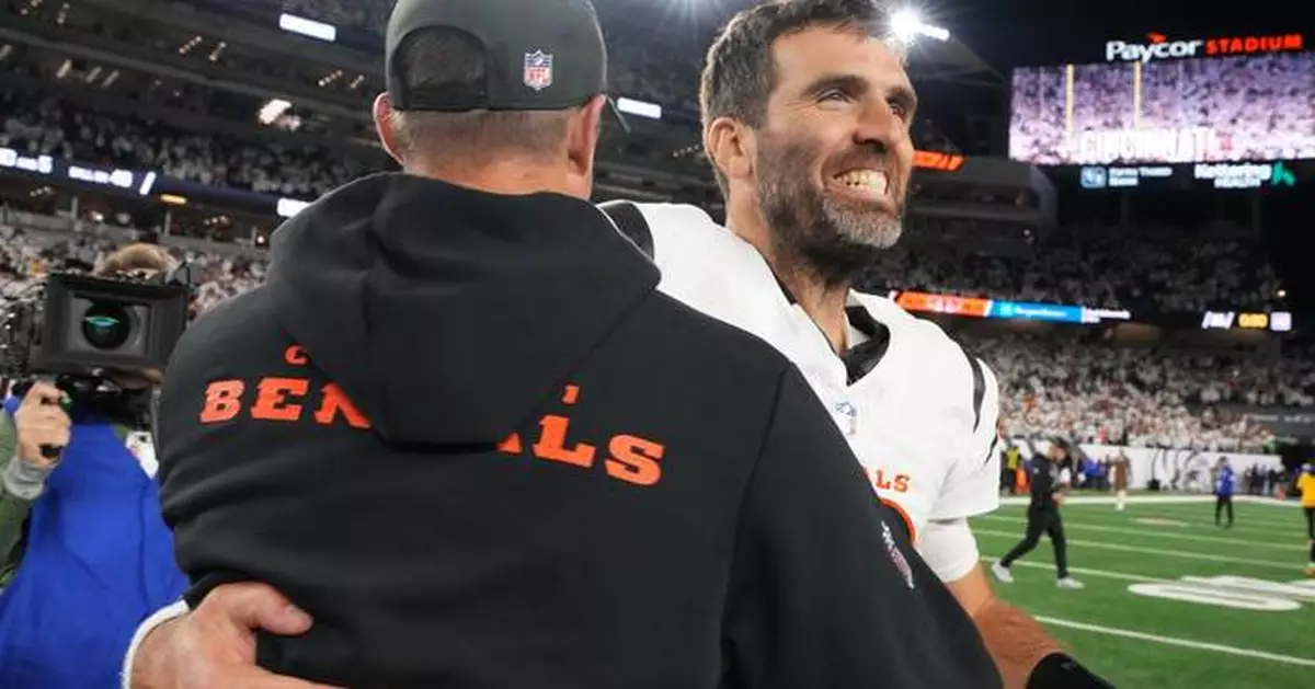 Joe Flacco getting comfortable in Cincinnati as he prepares to face one of his old teams