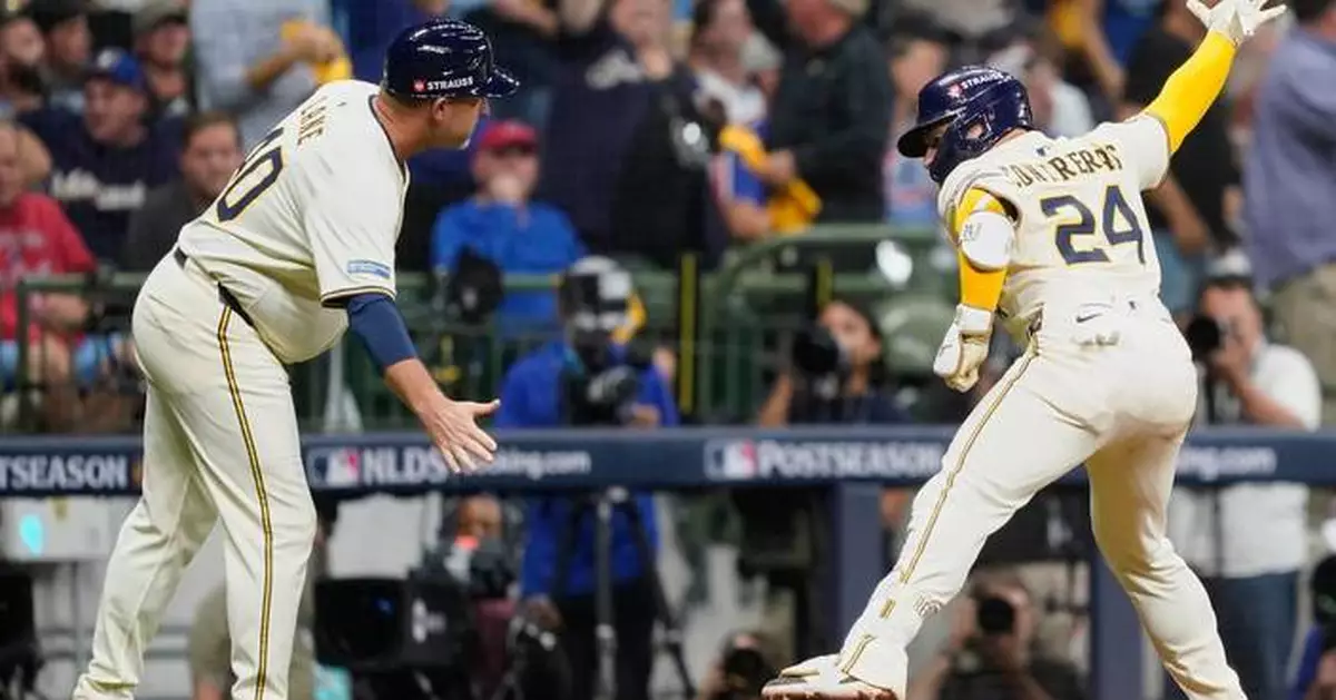 Lineup and Misiorowski-led bullpen provide power as Brewers beat Cubs 7-3 for 2-0 lead in NLDS