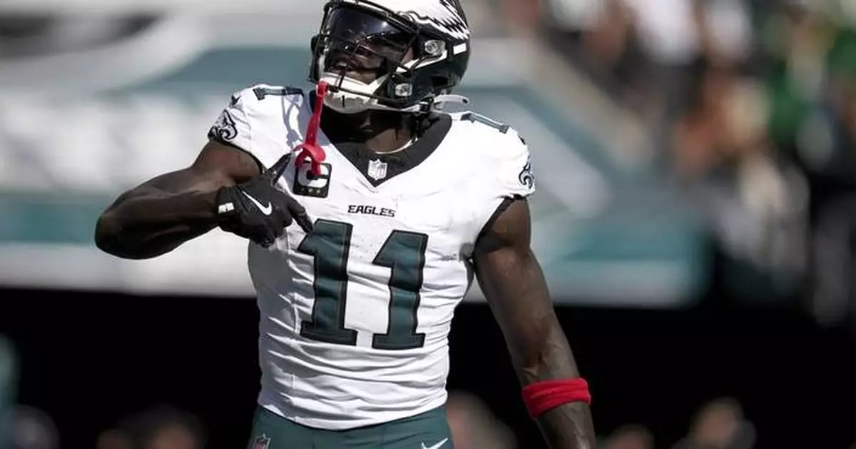 A.J. Brown among Eagles with declined production even as the champs take 4-0 record against Broncos