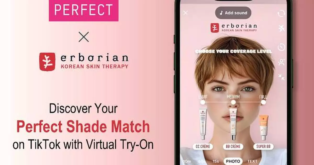 Perfect Corp. Partners With Erborian to Power ‘Find Your Match’ TikTok Campaign with Virtual Try-On