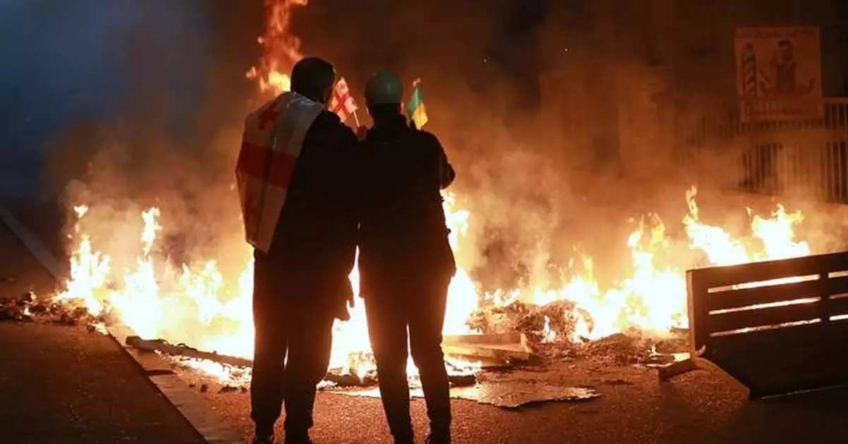 Georgia launches sweeping crackdown on dissent as opposition blocs boycott local election, in photos