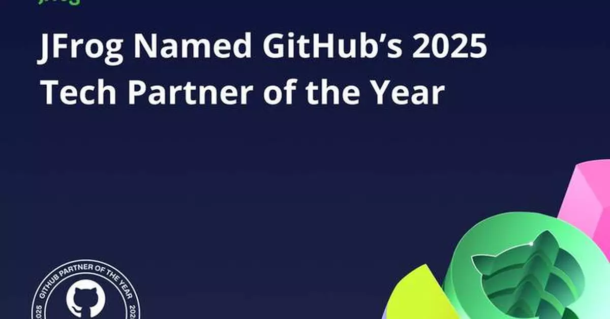 JFrog Named GitHub’s 2025 Tech Partner of the Year, Powering the Future of DevSecOps, and AI Together